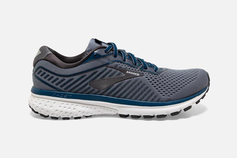 Brooks Ghost 12 Mens Road Running Shoes - Blue - Indonesia (OECV-09482)